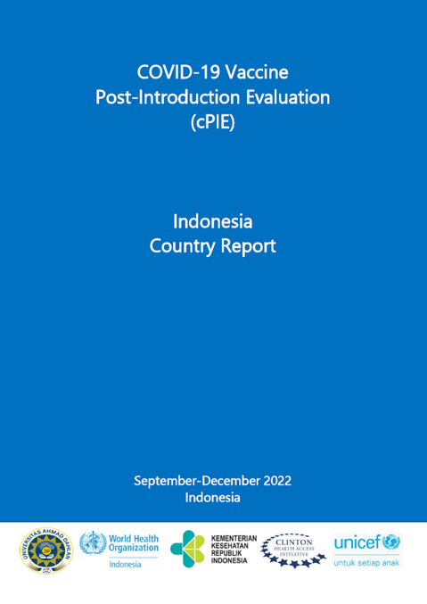 COVID-19 Vaccine
Post-Introduction Evaluation
(cPIE)
