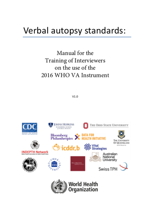 Verbal autopsy standards: Implementation support package